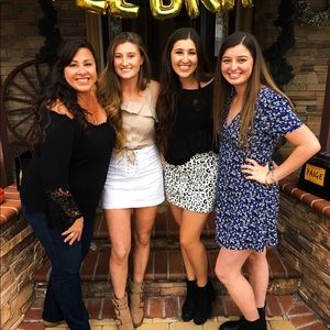 LUSH tan tie crop top